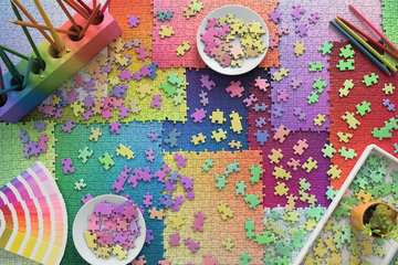 Puzzle 3000 p - Puzzles colorés, Puzzle adulte, Puzzle, Produits