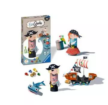 EcoCreate - Mini - Pirates Loisirs créatifs;Création d objets - Image 3 - Ravensburger