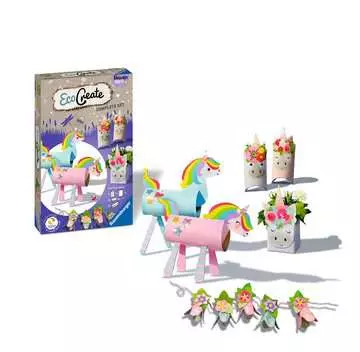 EcoCreate - Mini - Unicorn Party / Fête d anniversaire Loisirs créatifs;Création d objets - Image 3 - Ravensburger