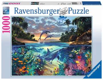 Puzzle 1000 p - Baie de coraux, Puzzle adulte, Puzzle