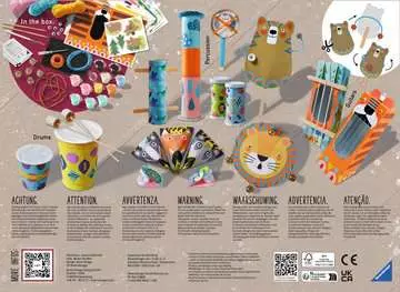 EcoCreate - Crée tes propres instruments de musiques Loisirs créatifs;Création d objets - Image 2 - Ravensburger