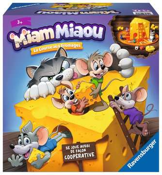 Miam Miaou - La course aux fromages !, Jeux enfants, Jeux de société, Produits