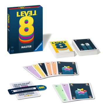 Ravensburger - Level 8 - Jeu de cartes - Jeu de société famille - Jeu de  combinaisons - 2 à 6