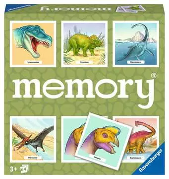 Grand memory® Dinosaures Jeux éducatifs;Loto, domino, memory® - Image 1 - Ravensburger