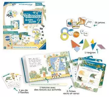 Lis et joue avec Maki - Les animaux Jeux éducatifs;Premiers apprentissages - Image 3 - Ravensburger