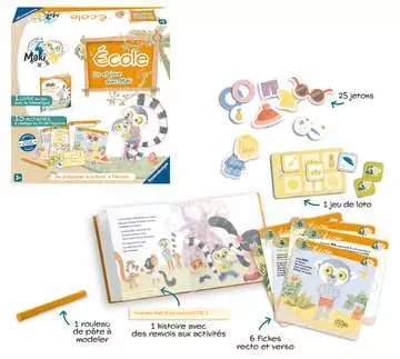 Lis et joue avec Maki - L école Jeux éducatifs;Premiers apprentissages - Image 3 - Ravensburger