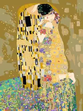 CreArt - 30x40 cm - Klimt - The Kiss Loisirs créatifs;Peinture - Numéro d art - Image 2 - Ravensburger