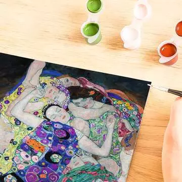 CreArt - 30x40 cm - Klimt - Virgin Loisirs créatifs;Peinture - Numéro d art - Image 5 - Ravensburger