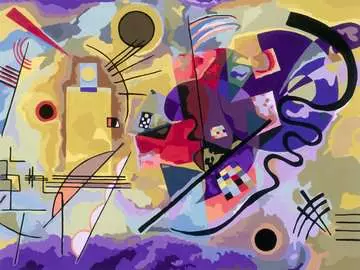 CreArt - 30x40 cm - Kandinsky : Yellow, Red, Blue Loisirs créatifs;Peinture - Numéro d art - Image 2 - Ravensburger
