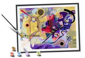 CreArt - 30x40 cm - Kandinsky : Yellow, Red, Blue Loisirs créatifs;Peinture - Numéro d art - Image 3 - Ravensburger