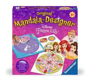 Mandala Midi Disney Princesses Loisirs créatifs;Dessin - Image 1 - Ravensburger