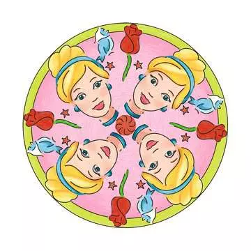 Mandala Midi Disney Princesses Loisirs créatifs;Dessin - Image 4 - Ravensburger