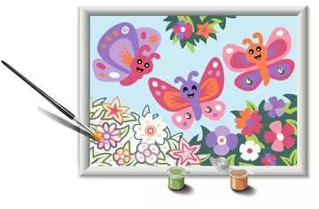 Numéro d Art - 13x18cm - papillons joyeux Loisirs créatifs;Peinture - Numéro d art - Image 3 - Ravensburger