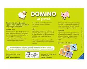 Domino La ferme Jeux éducatifs;Loto, domino, memory® - Image 2 - Ravensburger