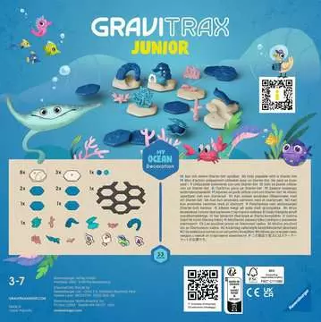 GraviTrax JUNIOR Set d extension / décoration My Ocean GraviTrax;GraviTrax® sets d’extension - Image 2 - Ravensburger