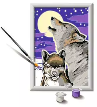 Numéro d art - 13x18cm - Cri du loup Loisirs créatifs;Peinture - Numéro d art - Image 3 - Ravensburger