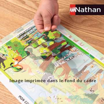 Puzzle Cadre 15 Pièces Nathan Jeux : King Jouet, Puzzle bébé