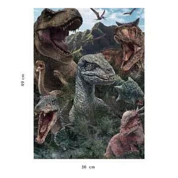 Nathan puzzle 150 p - Les dinosaures de Jurassic World / Jurassic World 3 Puzzle Nathan;Puzzle enfant - Image 3 - Ravensburger