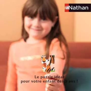 Nathan puzzle 45 p - Petit lapin et sa carotte Puzzle Nathan;Puzzle enfant - Image 6 - Ravensburger