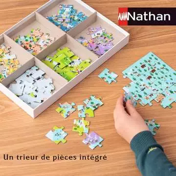 Nathan puzzle 150 p - Chaton roux dans la lavande Puzzle Nathan;Puzzle enfant - Image 5 - Ravensburger
