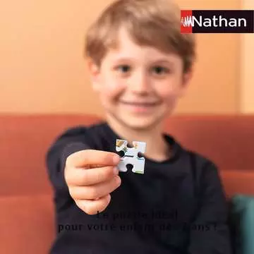 Nathan puzzle 150 p - Chaton roux dans la lavande Puzzle Nathan;Puzzle enfant - Image 6 - Ravensburger