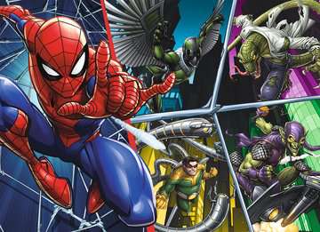Nathan puzzle 45 p - Spider-man contre les méchants