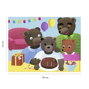 Nathan puzzle 30 p - L'anniversaire de Petit Ours Brun, Puzzle enfant, Puzzle Nathan, Produits
