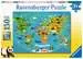 Puzzle 150 p XXL - La carte du monde des animaux Puzzle;Puzzle enfant - Image 1 - Ravensburger