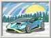 Numéro d Art 18x24cm - Lamborghini bleue Loisirs créatifs;Peinture - Numéro d art - Image 2 - Ravensburger